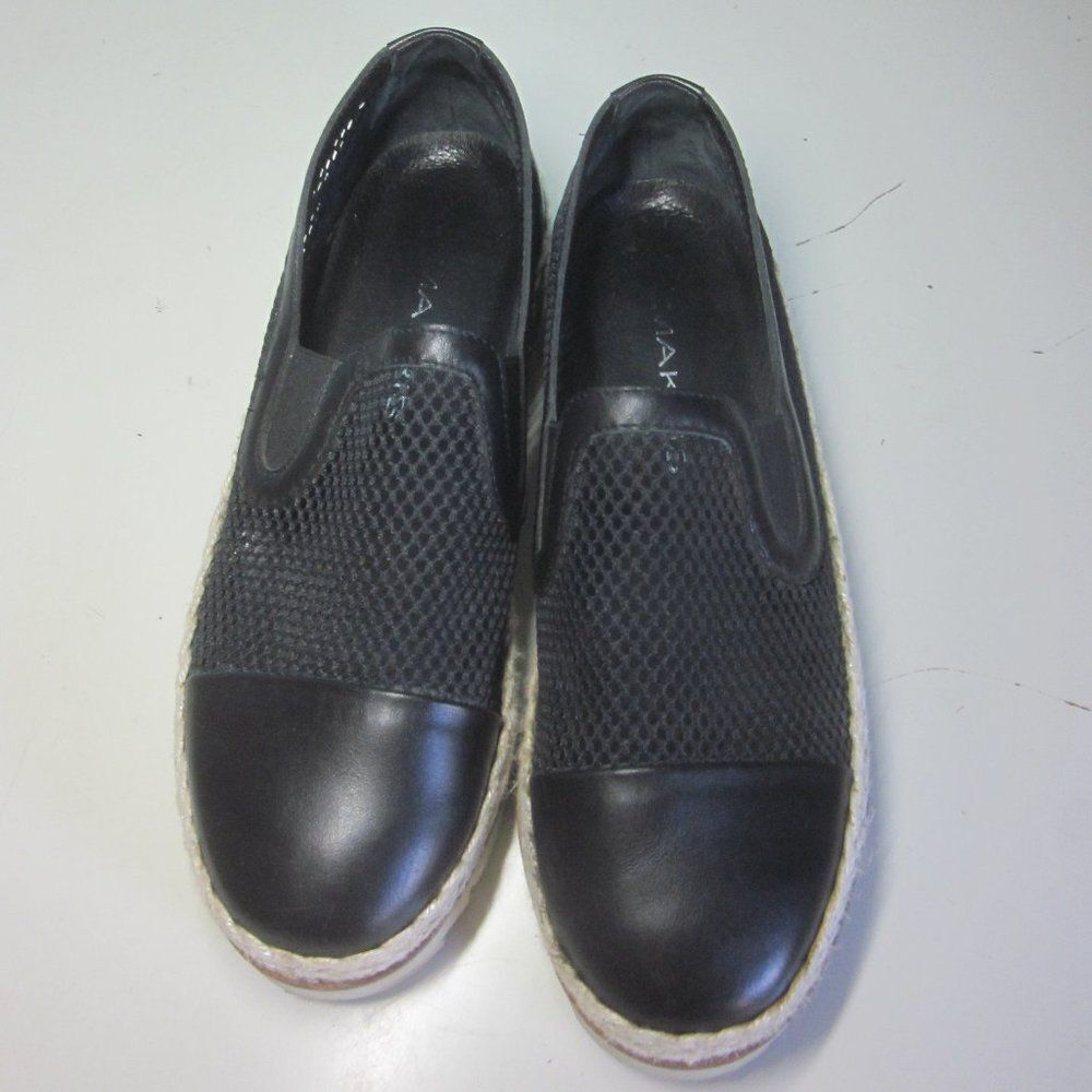 Makris Womens Size 8 / 38.5 Slip On Platform Espadrille Loafer Casual Shoes